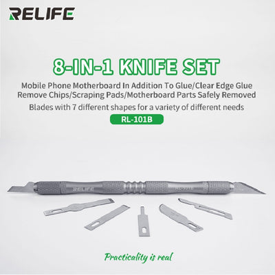 Blades set RL-101B 8-in-1 - Knife set