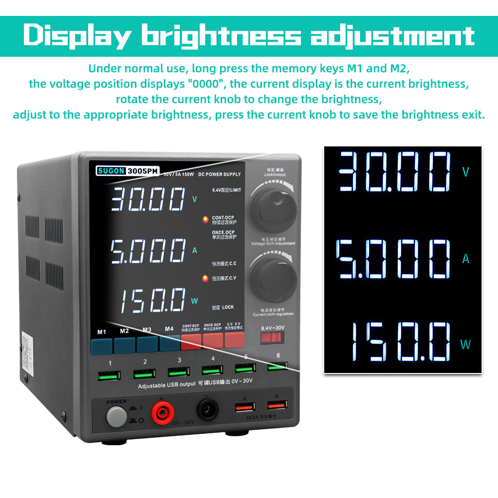 DC power supply 3005PM - Power supply