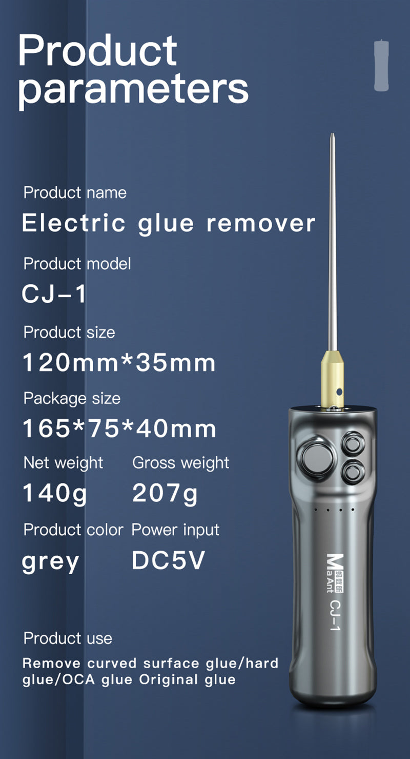 Removedor electrico de pegamento CJ1 - Electric glue remover