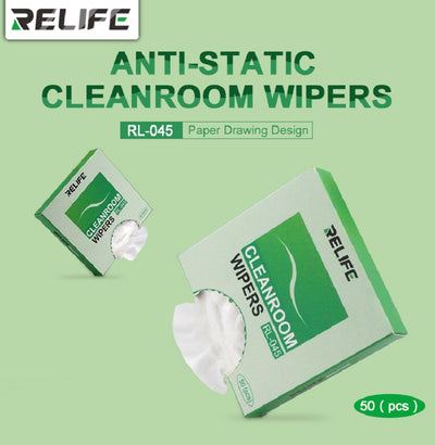 Cleaning cloths RL-045 50pcs - Dust-free cleanroom 
