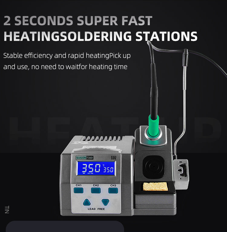 Soldering station + JBC T26 tip - Soldering station