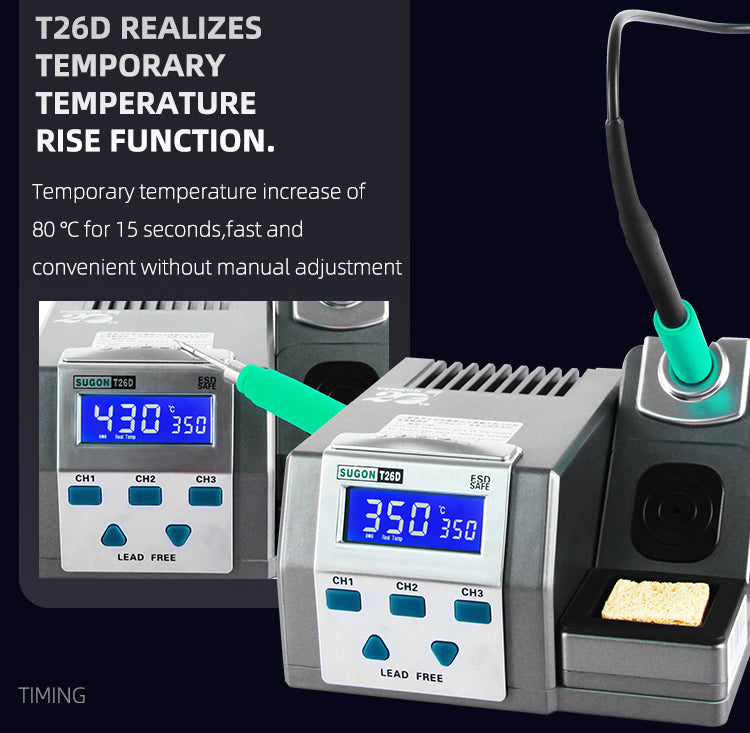 Estacion de soldado + punta JBC T26 - Soldering station