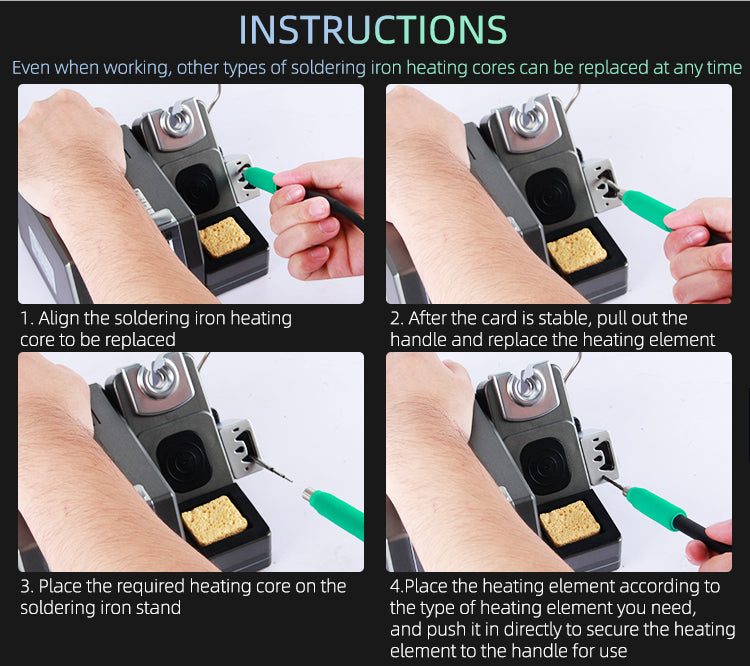 Estacion de soldado + punta JBC T26 - Soldering station