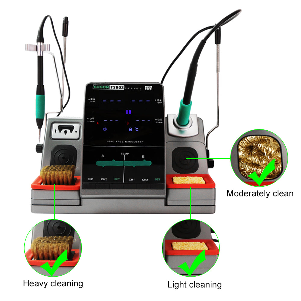 Estacion de soldado + 2 punta JBC T3602 - Soldering station