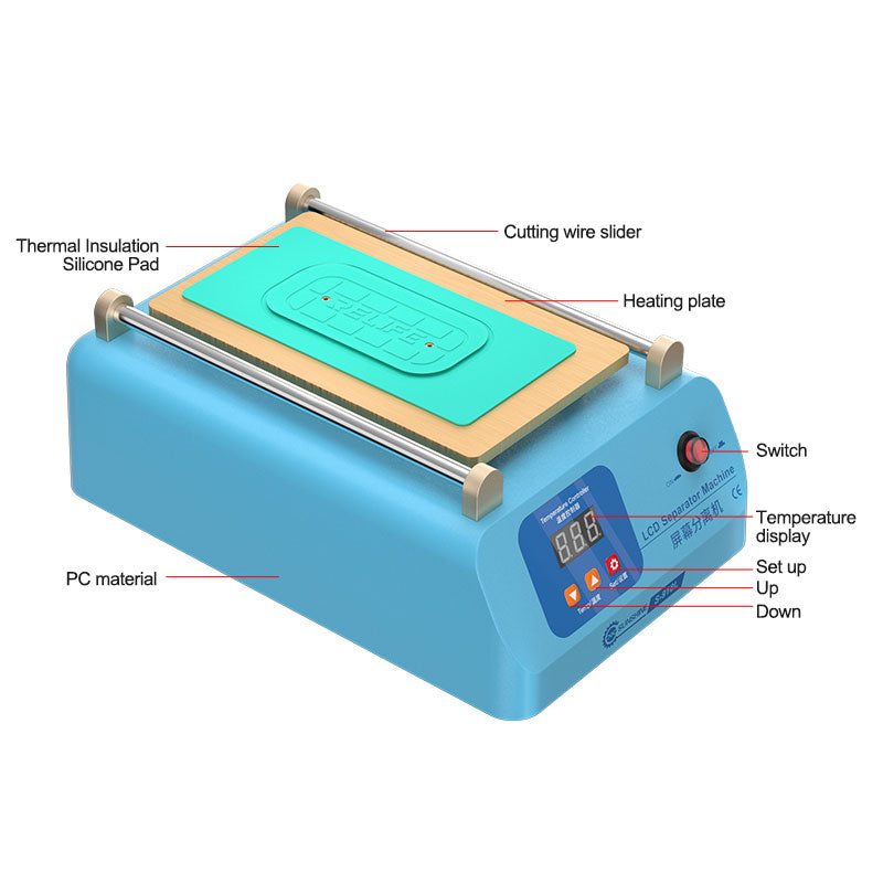 Plancha precalentadora separadora LCD SS-918L - Screen Separator