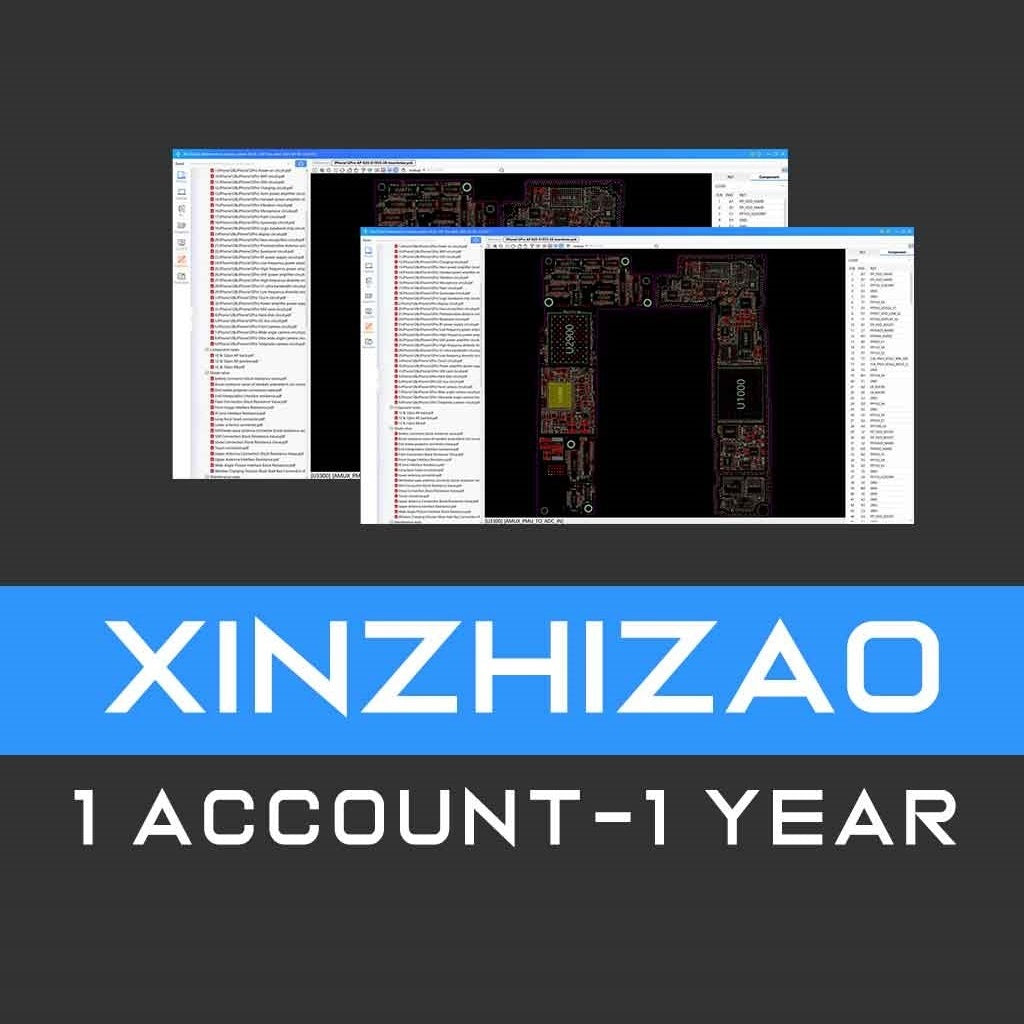 Licencia activación 1 año esquemáticos Xinzhizao